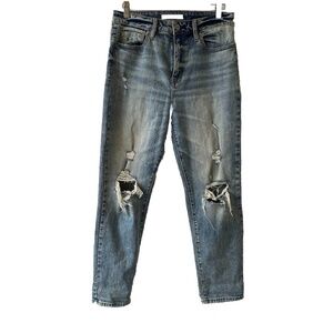 Eunina Tobi Super High-Rise Mom Jean Ankle - Size 9